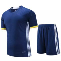 C071 Custom Logo Soccer Jersey Full Kit Blue