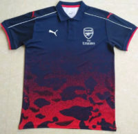 Arsenal POLO Black with Red camouflage 2017 2018