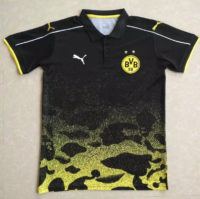 Dortmund POLO Black with Yellow camouflage 2017 2018