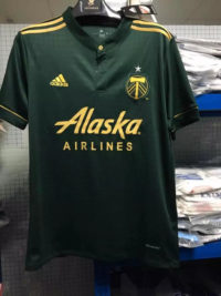 Portland Soccer JERSEY Green 2017 2018