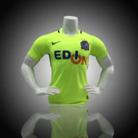 Sanfrecce Hiroshima Soccer JERSEY Away Fluorescent green 2017 2018