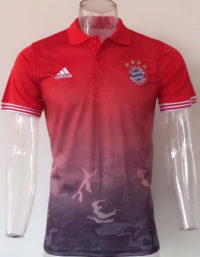 Bayern POLO Red Camouflage 2017 2018