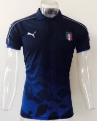 Italy POLO Blue Camouflage 2017 2018