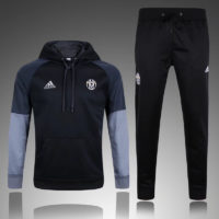 Juventus Hoodie Tracksuit Black 2016 2017