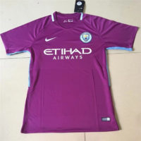 Manchester City Soccer JerseyAway Purple 2017 2018