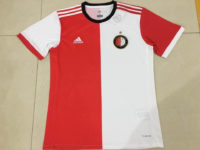 Feyenoord Rotterdam Soccer Jersey Away Red White 2017 2018