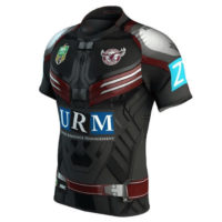 Manly Seahawks Hero Grey Rugby 2017 Size S to 3XL