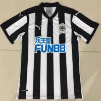 Newcastle Soccer Jersey Home Black White 2017 2018